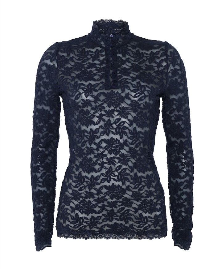 Dames top blauw