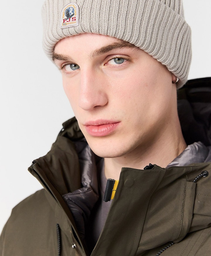 Heren hoofdaccessoire grijs