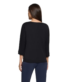 Dames longsleeve zwart