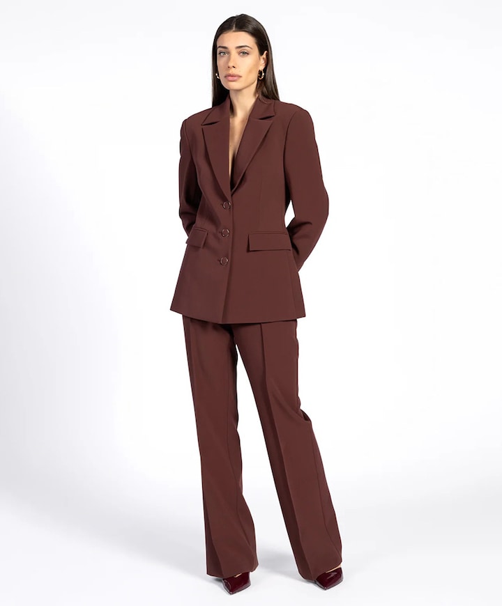 CHANTALLE R PES 345 dames pantalon bordeaux