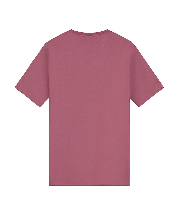 Heren t-shirt bordeaux