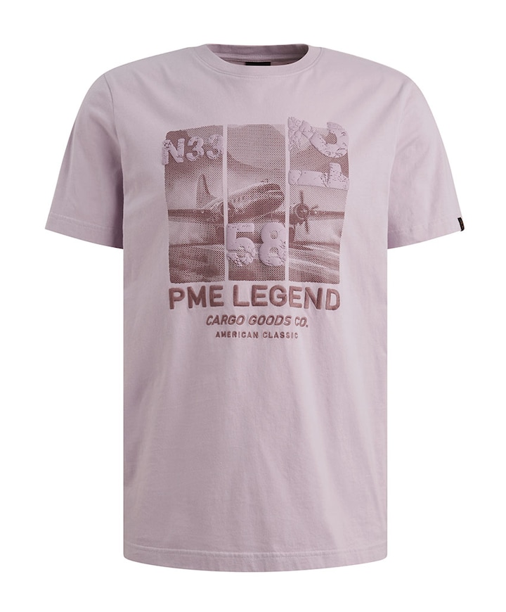 Heren t-shirt paars