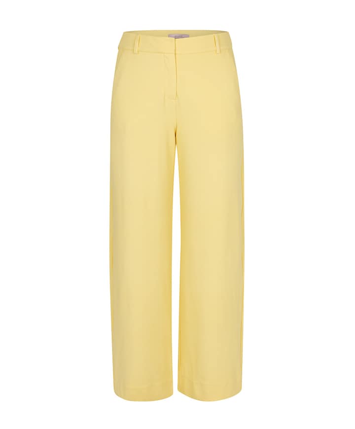 Luz twill broek geel