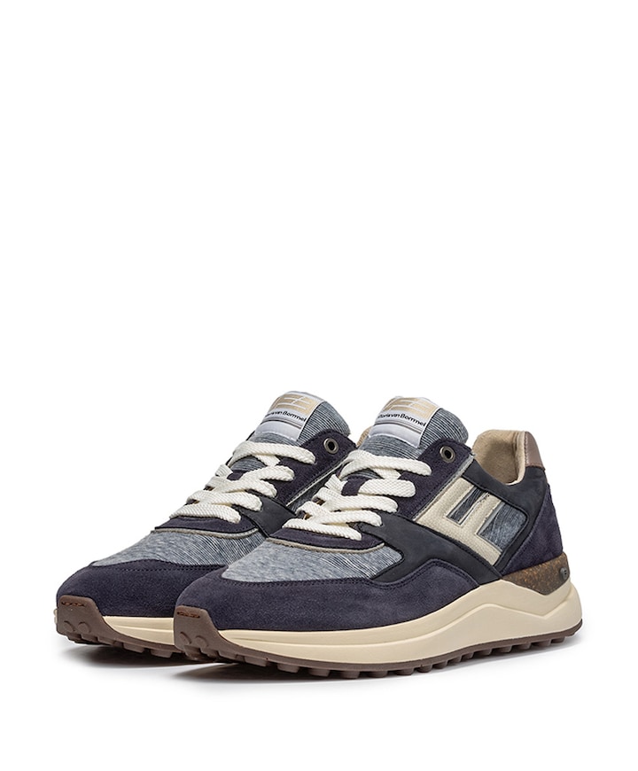 heren sneakers blauw