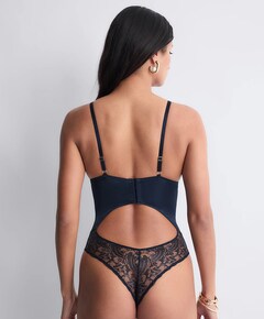 Dames body blauw