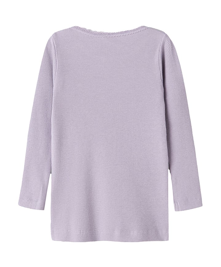 Meisjes longsleeve paars