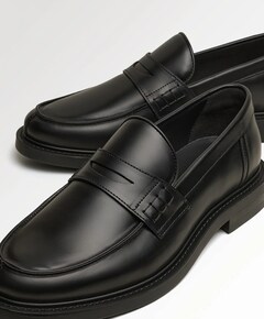 Loafer Polido Minimum Matte heren mocassins zwart