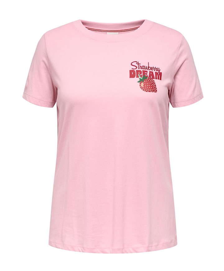 Dames T-shirt roze