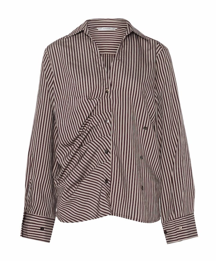 Dames blouse bordeaux