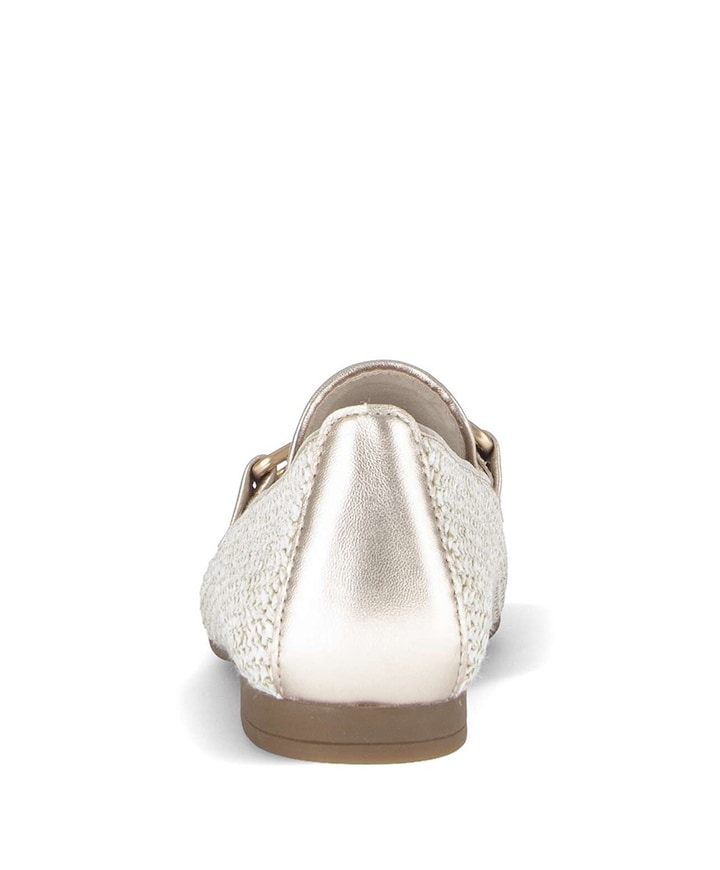dames loafers ecru