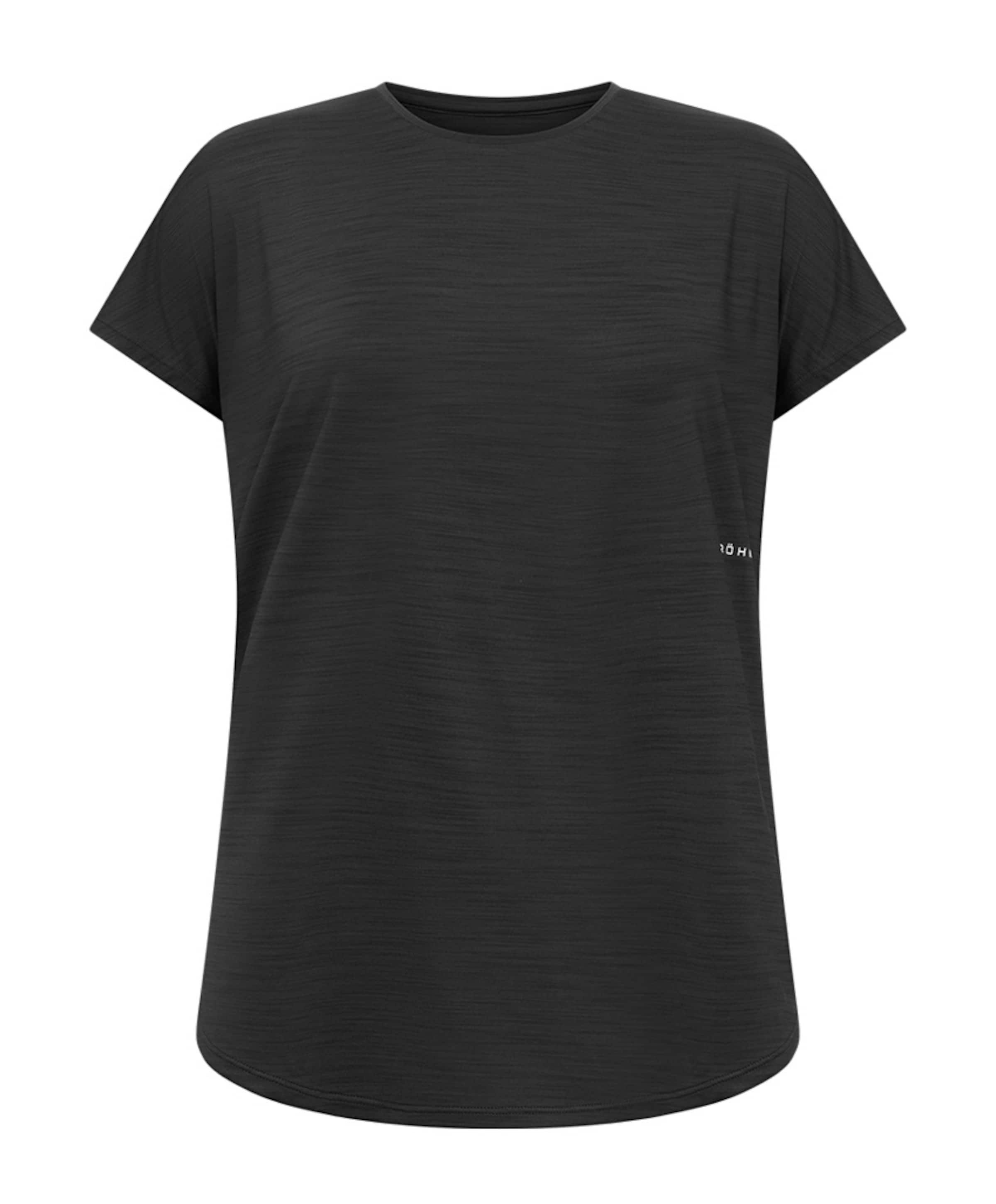 Dames t-shirt zwart