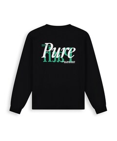 Heren longsleeve zwart