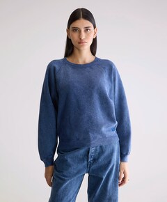 Dames sweater blauw