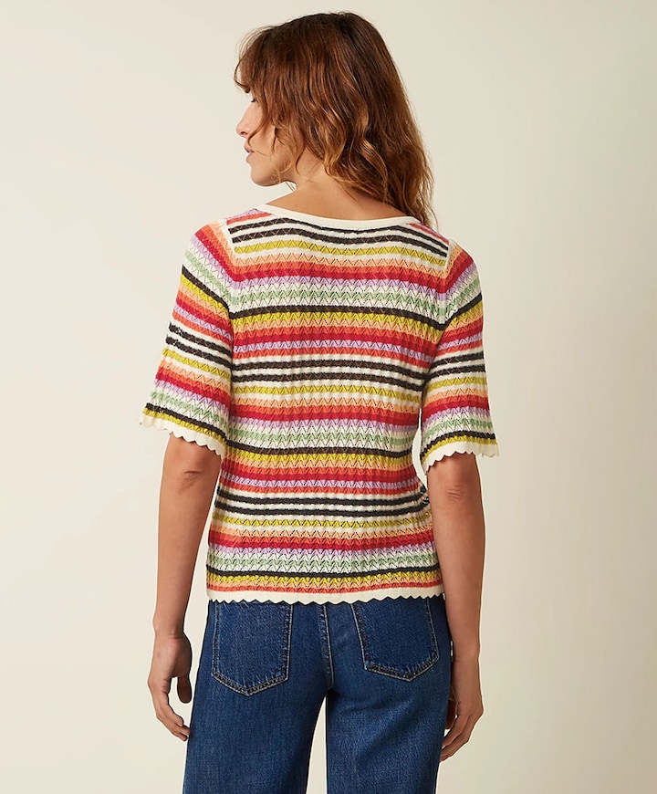 Dames trui multicolor