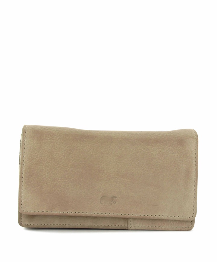 Portemonnee beige