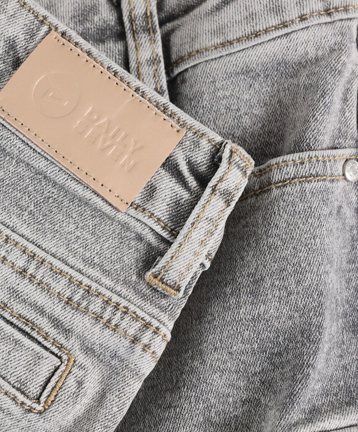 Denim Cargo jongens korte broek grijs