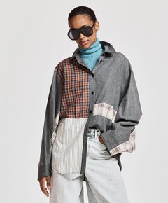 Dames blouse grijs