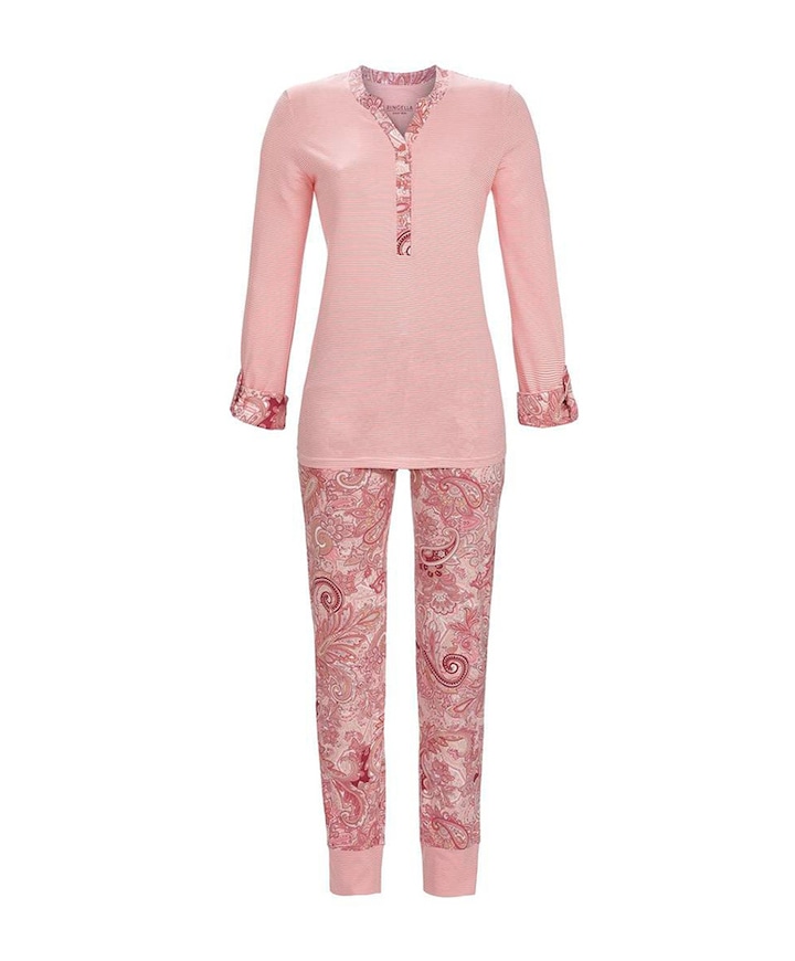 Dames pyjamaset roze