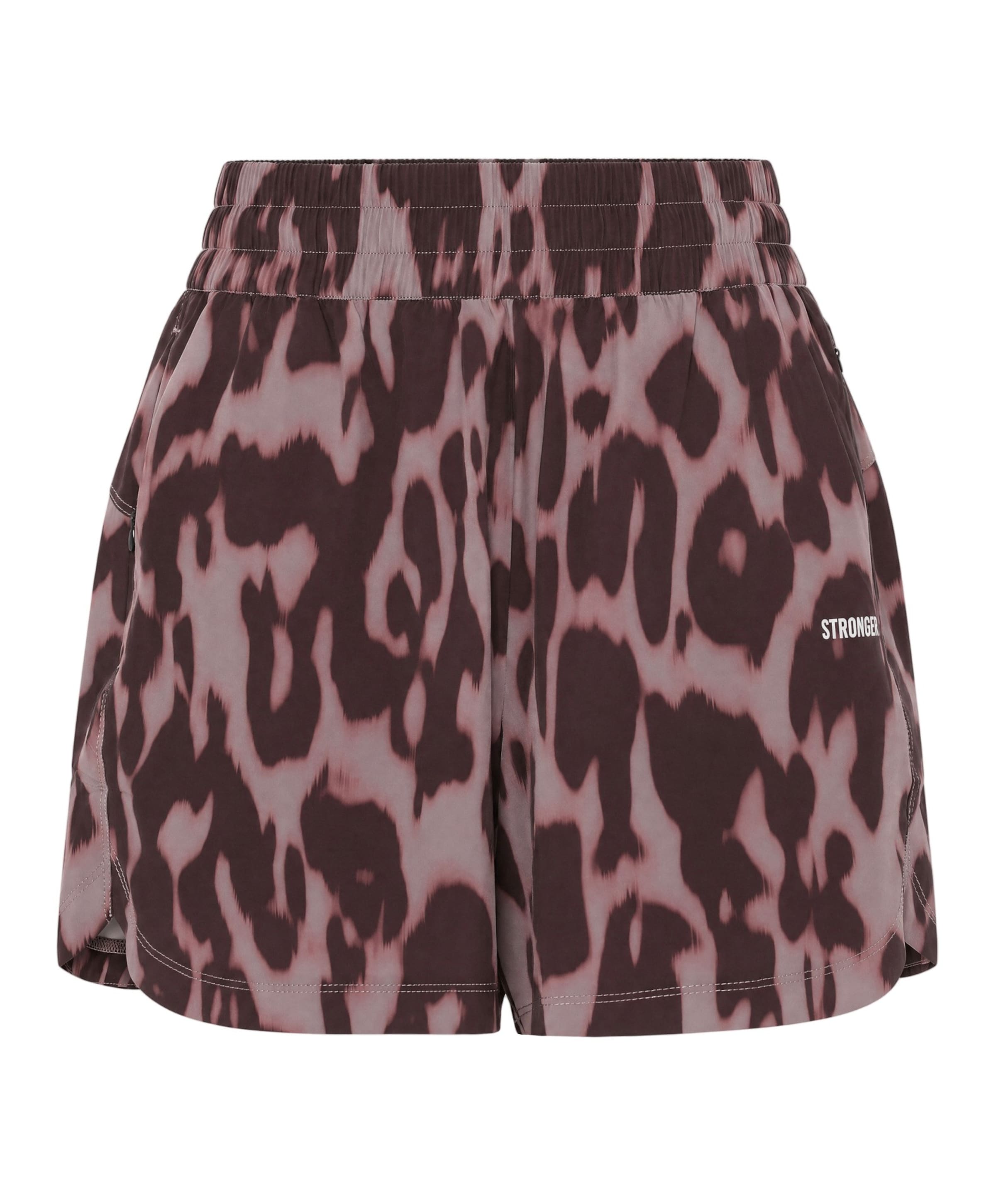 Breezy Woven dames shorts bruin