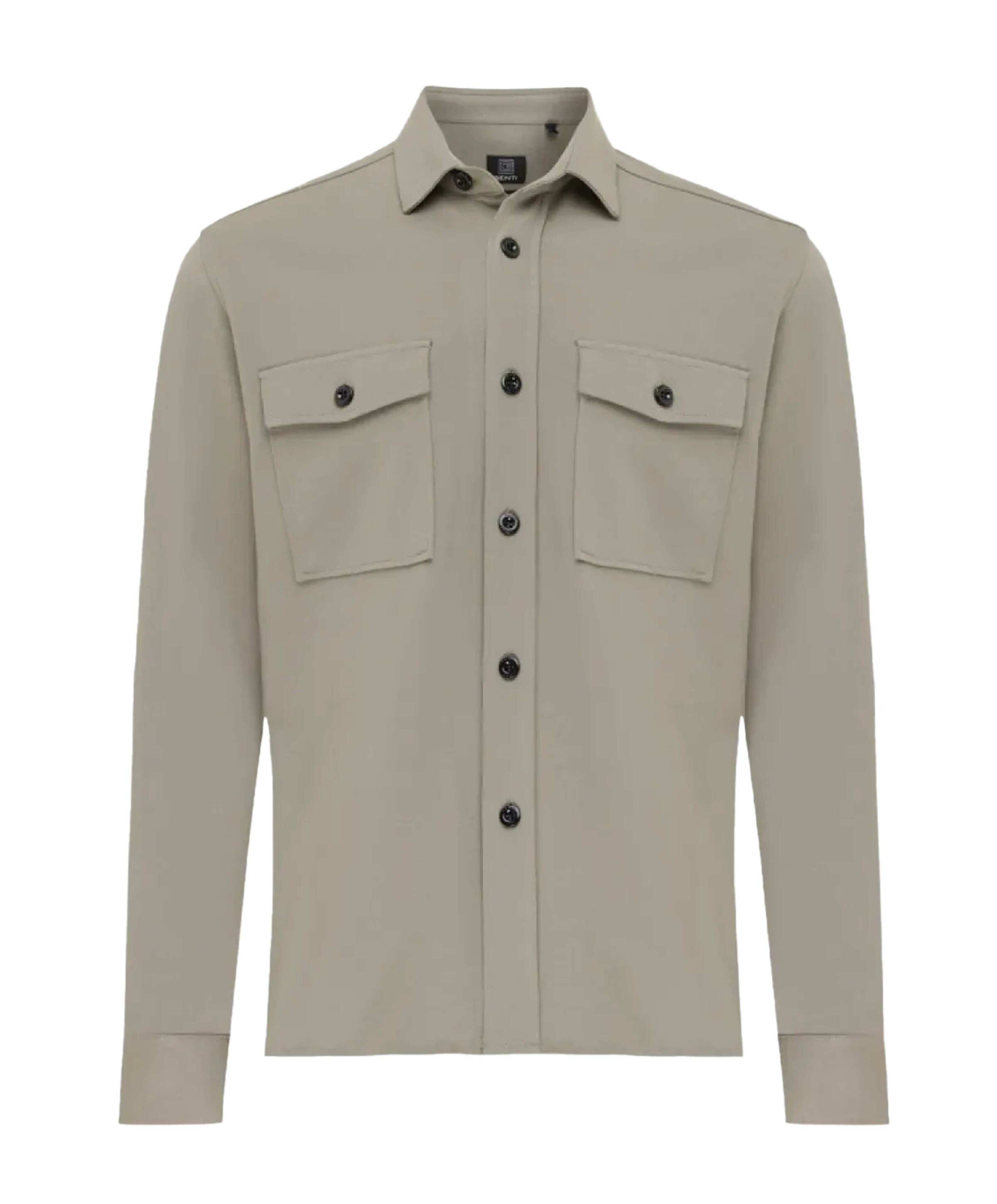 Heren overshirt groen