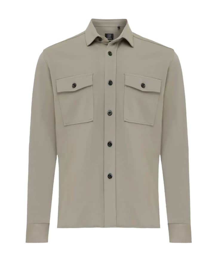 Heren overshirt groen