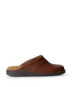 SMEFA heren muil heren pantoffels bruin