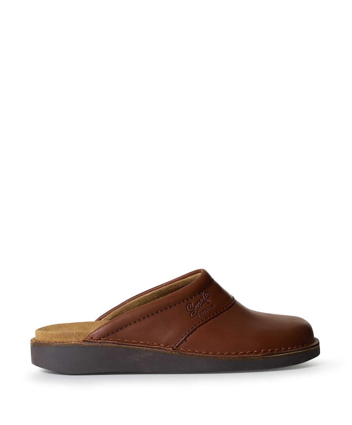SMEFA heren muil heren pantoffels bruin