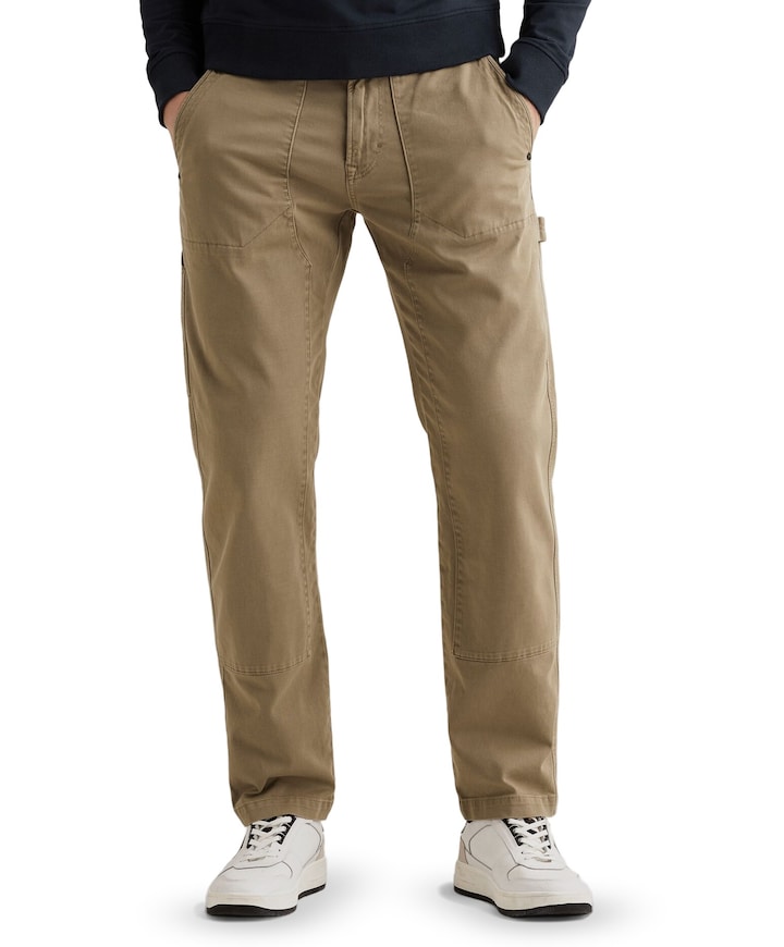 FALCON WORKER PANTS FANCY STRUCTUR heren jeans beige