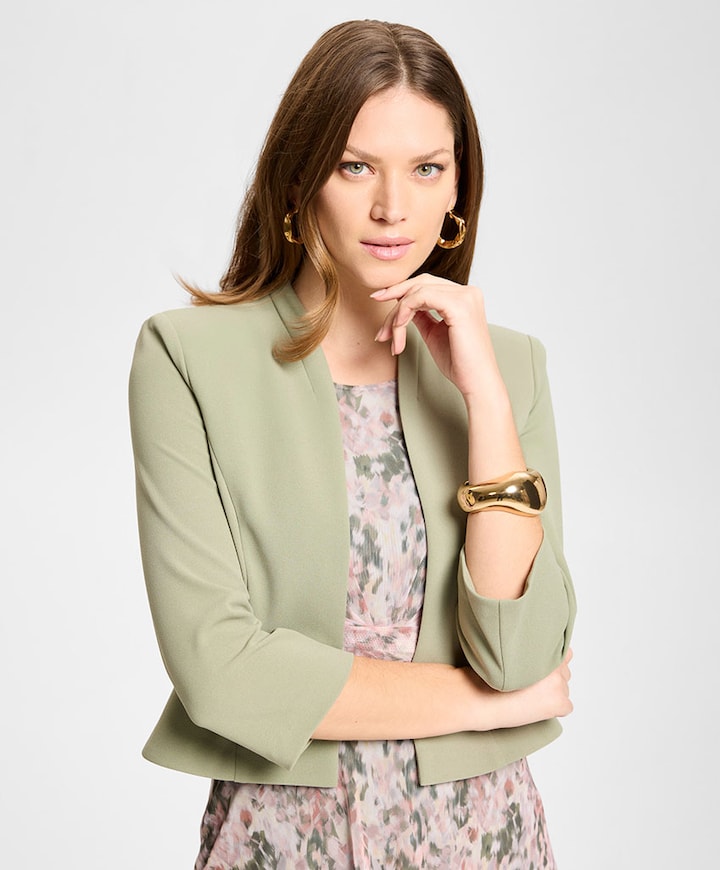 Dames blazer groen