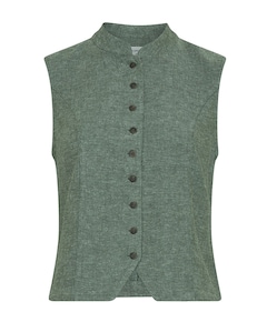 Dames gilet groen