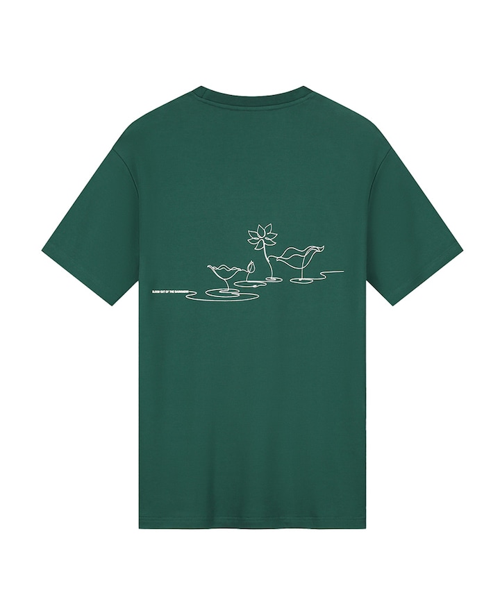 Heren t-shirt groen