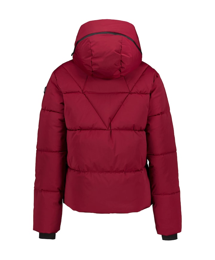Dames jas bordeaux