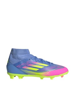 F50 League Fg/mg Mid J voetbalschoenen blauw