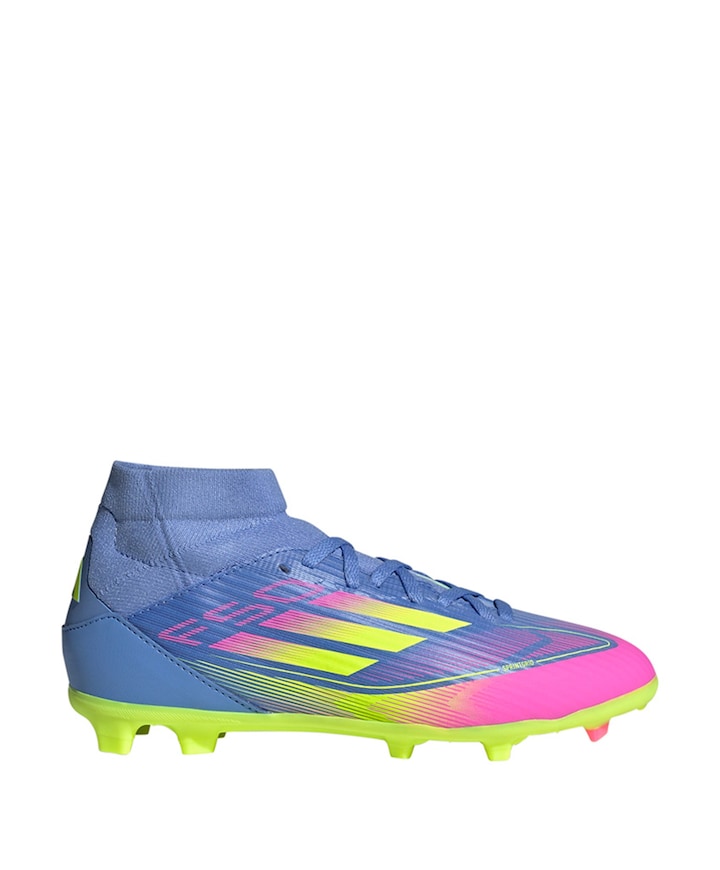 F50 League Fg/mg Mid J voetbalschoenen blauw