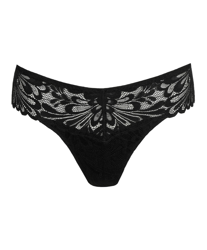 Dames string zwart