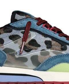 Art sneakers blauw