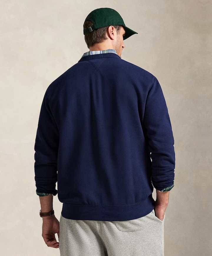 Heren sweater blauw