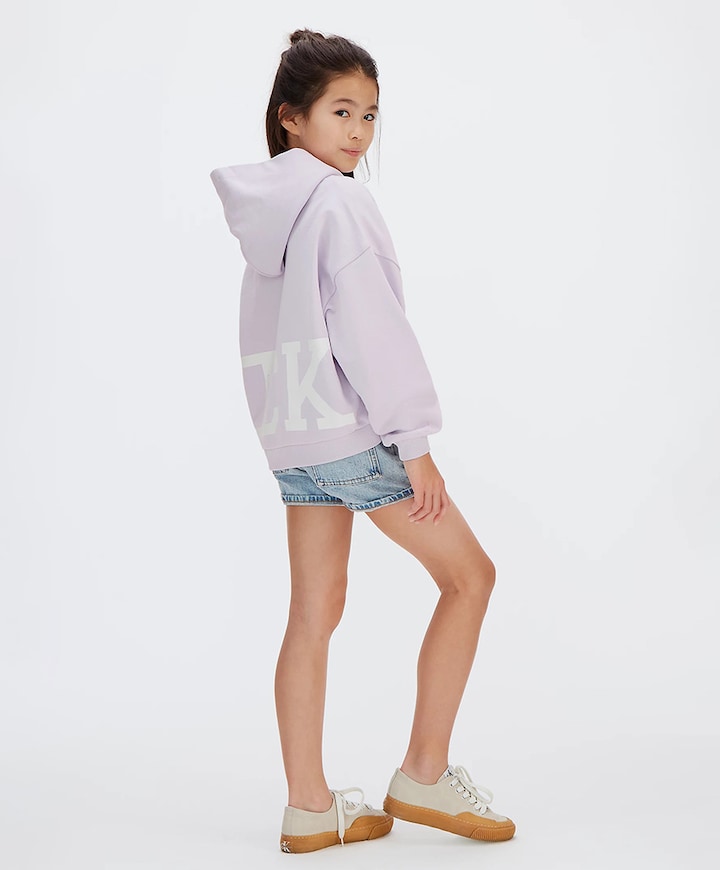 Meisjes hoodie paars