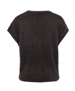 Dames gilet bruin