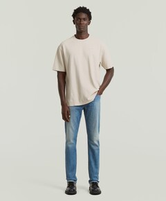 Heren T-shirt ecru
