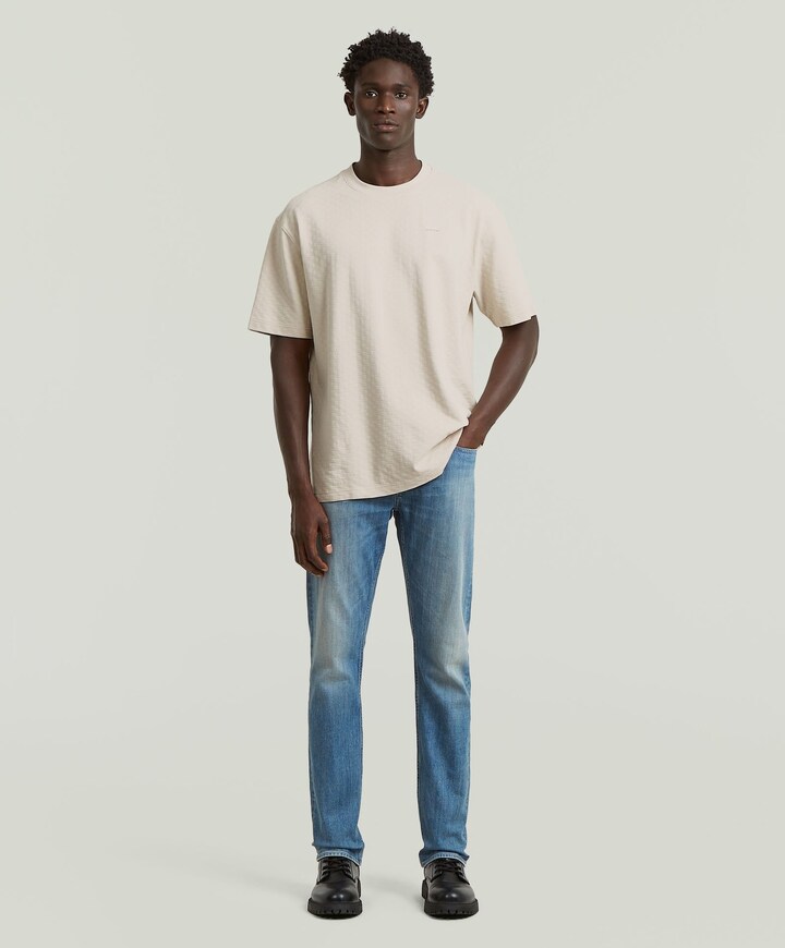 Heren T-shirt ecru