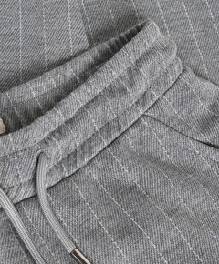 Stripe Pants jongens broek grijs