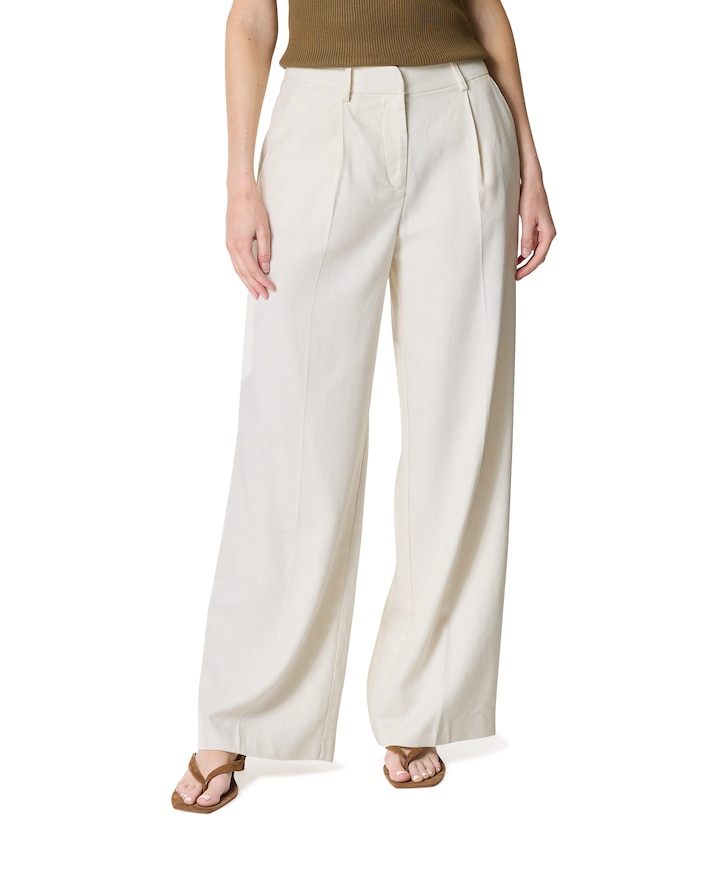 VIPOCKEY HW TAILORED dames broek beige