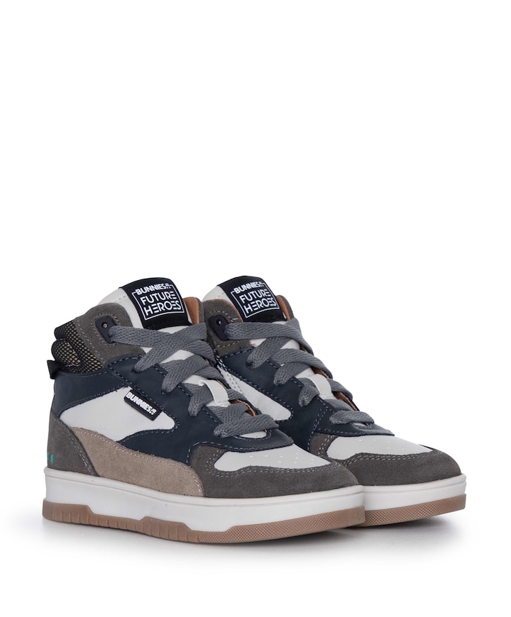 Billie Baas jongens sneakers grijs