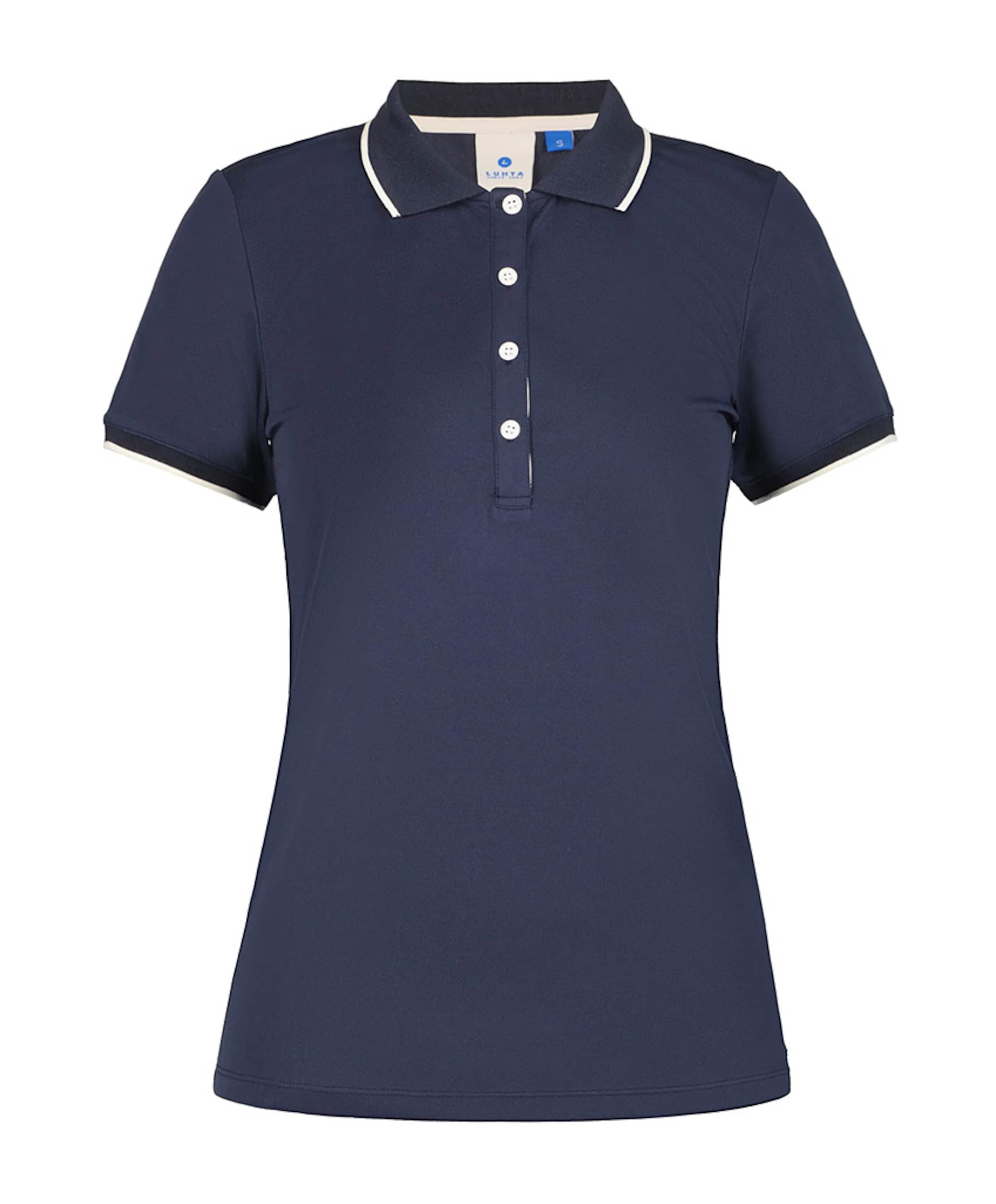 Dames polo blauw