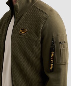 Heren vest groen