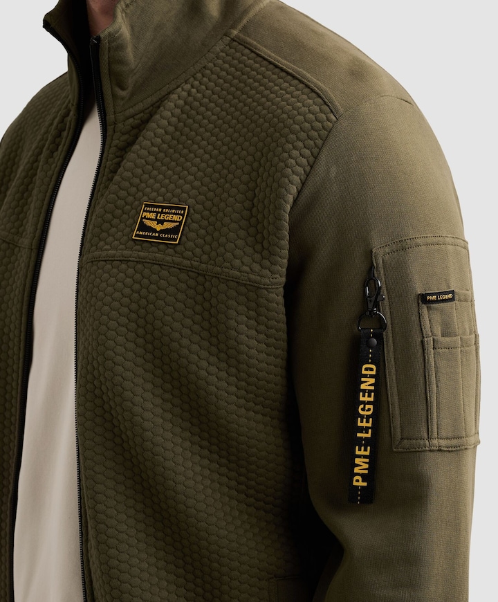 Heren vest groen