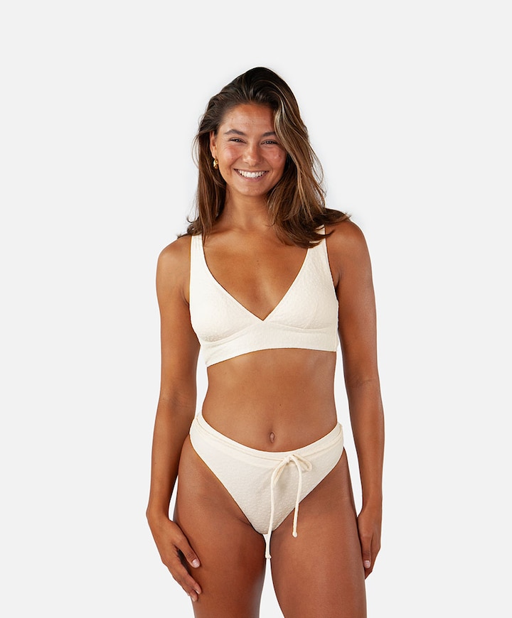 Dames bikinitop ecru