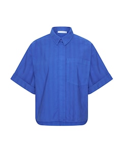 Dames blouse blauw