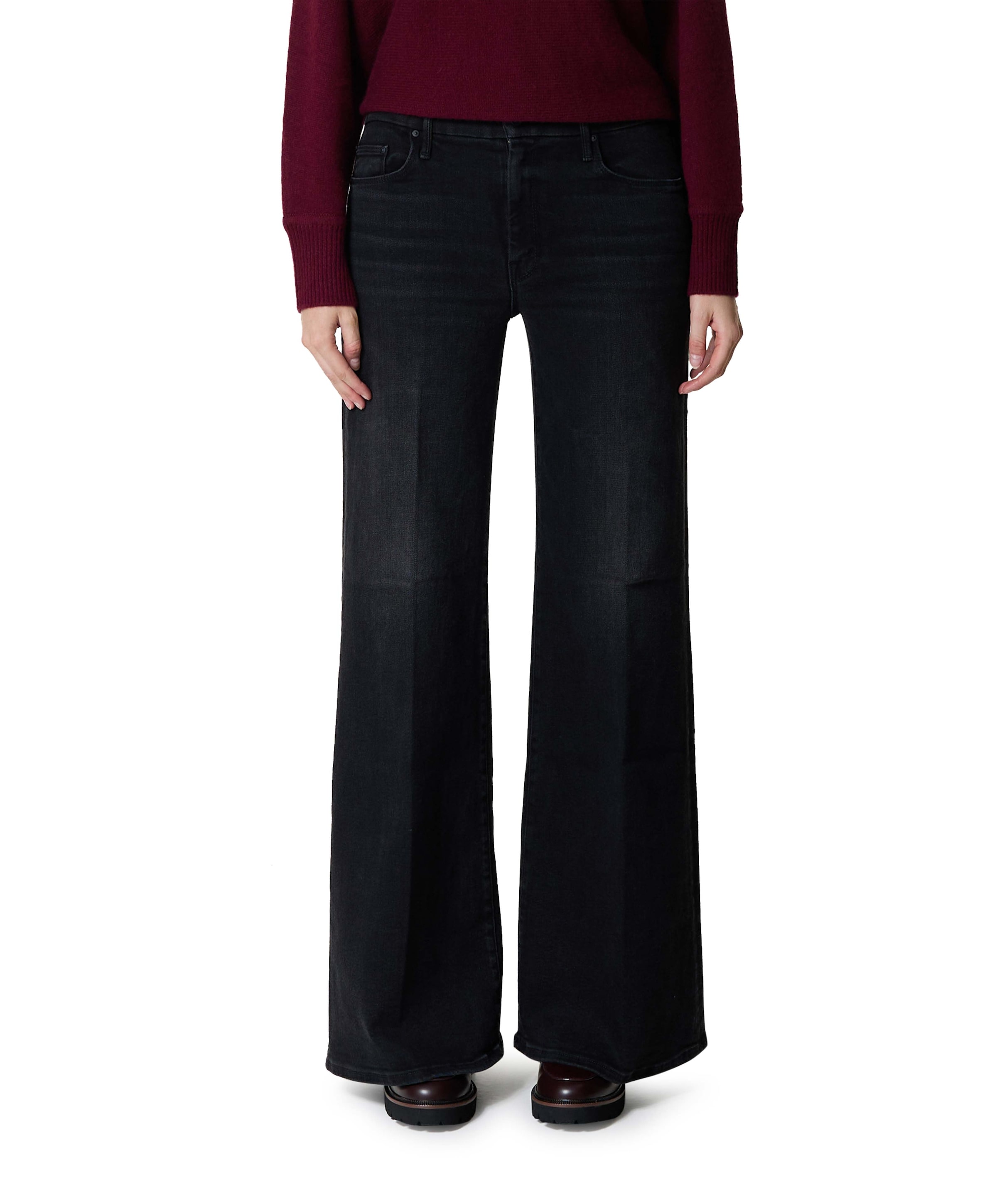 The Roller Sneak dames jeans zwart